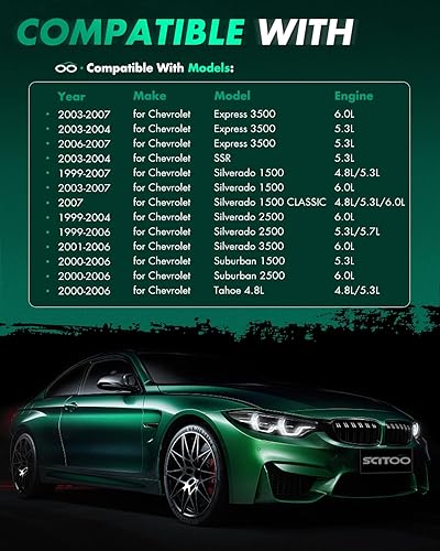 Vista 1526 de SCITOO 1 bobinas de encendido con 4 bujías de iridio para Chevrolet 2011-2015 Cruze 1.4L 2016 Cruze Limited 1.4L 2012-2020 Sonic 1.4L 2013-2021 Trax