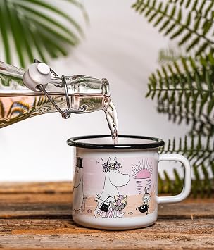 Beach-themed Moomin Mug 3.7 dl by Muurla