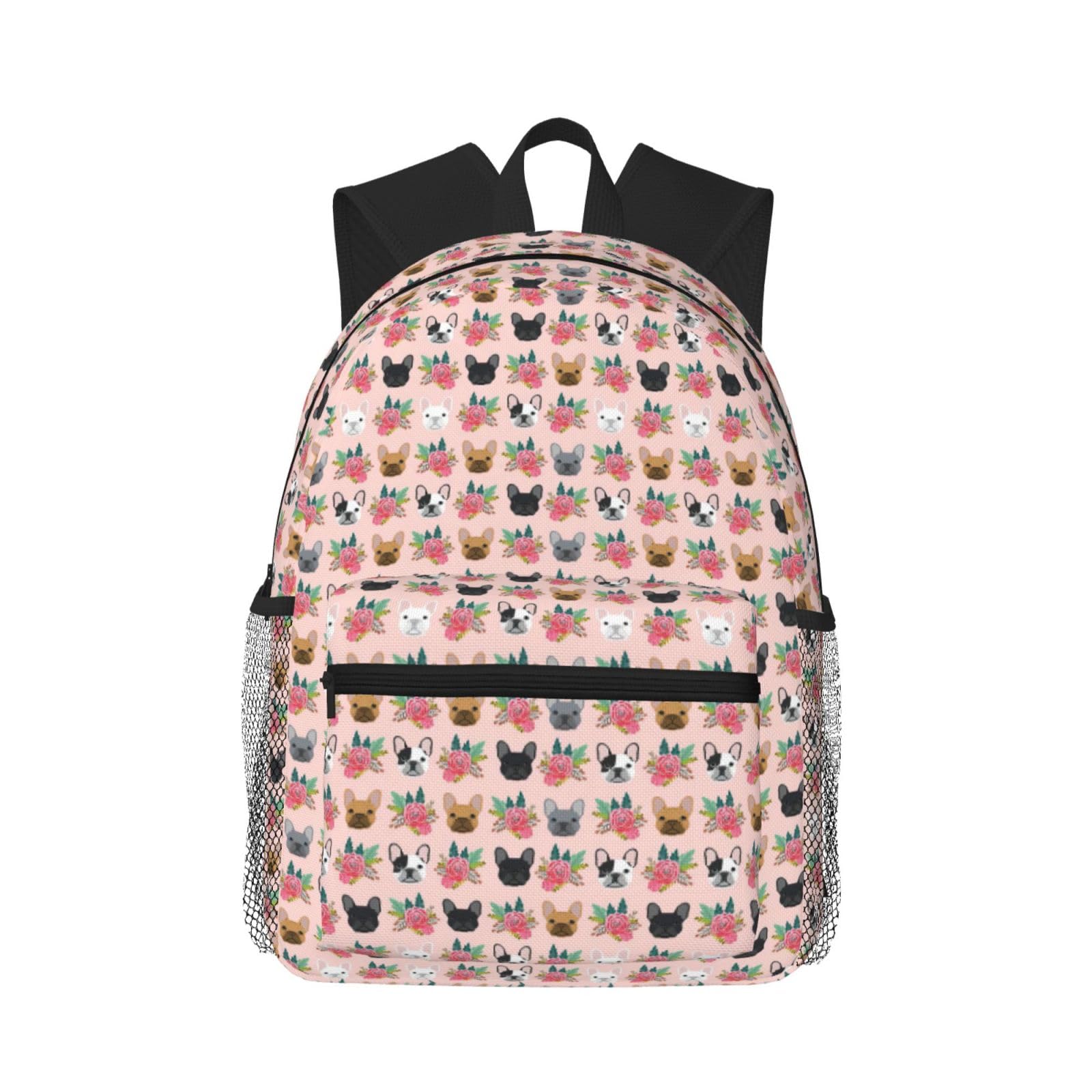 Sac à dos bouledogue français unisexe léger pour ordinateur portable - 8