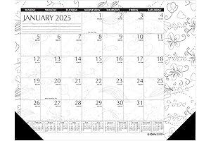 House of Doolittle Doodle Large Desk Calendar 2025