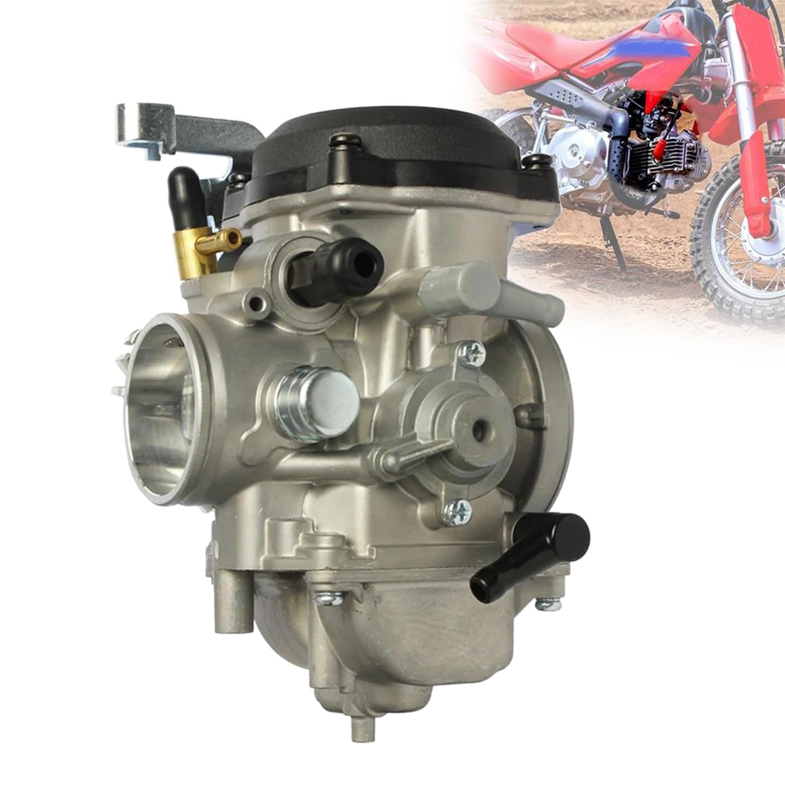 Carb CVK 40mm moto KLR650 régule le flux d'essence pour un moteur stable 15003-0118