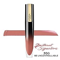 Vista 20 de L'Oréal Paris Lápiz labial brillante de la Colección Signature, Be Powerful, 0.21 fl oz.