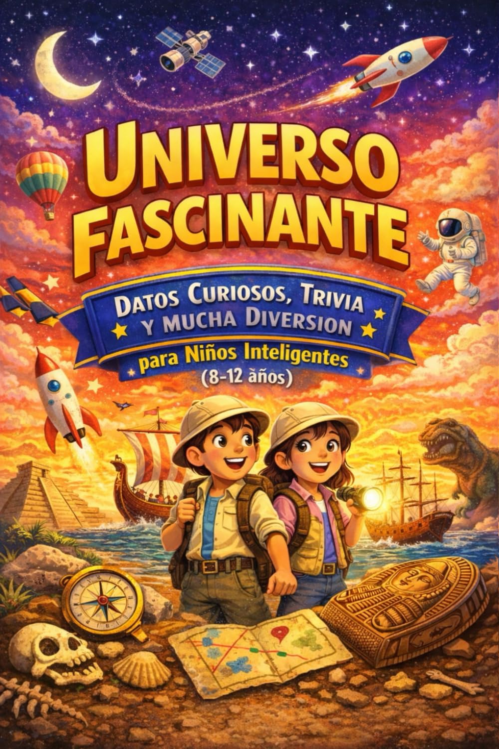Universo Fascinante: Datos Curiosos, Trivia y Mucha Diversión para Niños Inteligentes (8-12 años)
