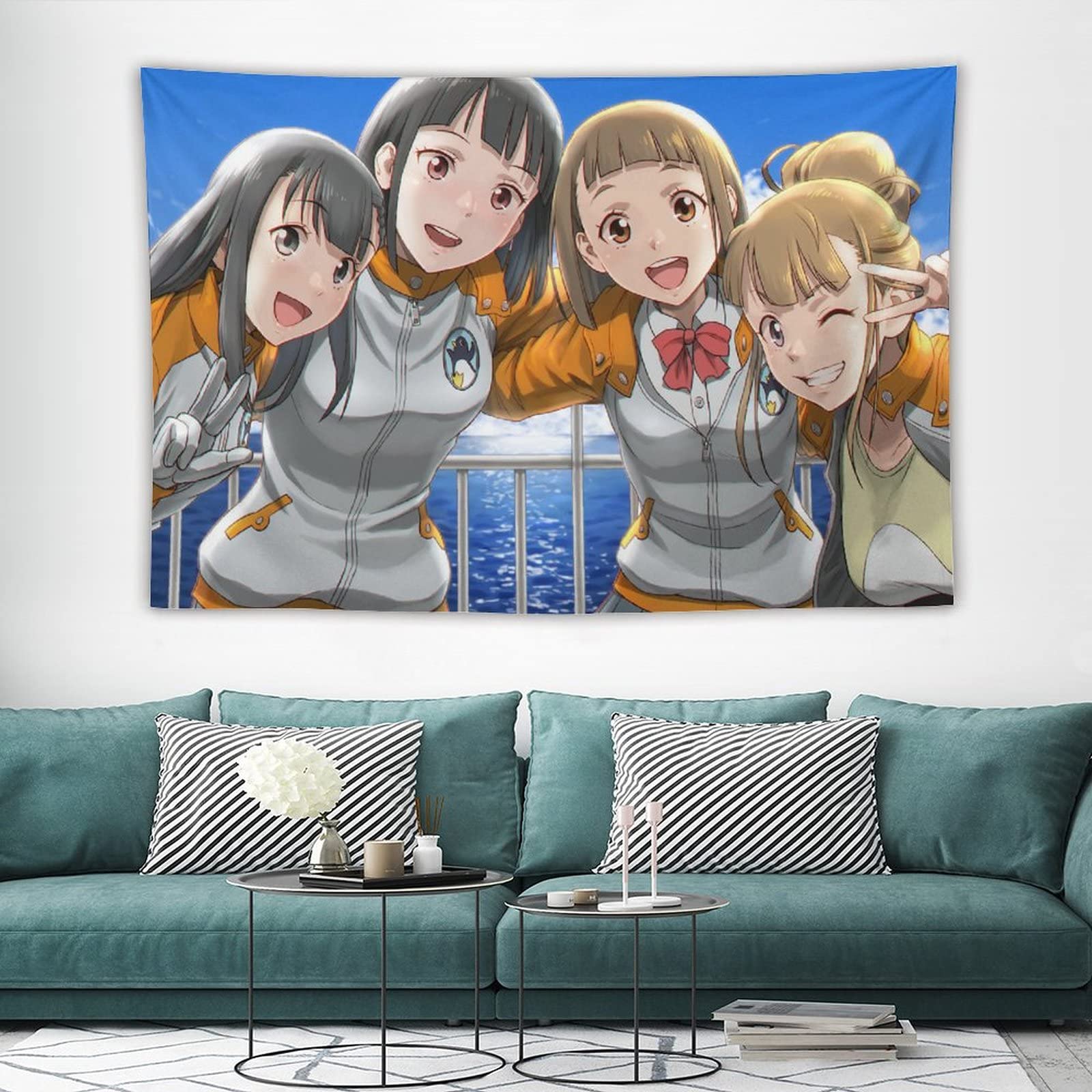 Amazon.co.jp: タペストリー 萌え アニメ柄 宇宙よりも遠い場所 より