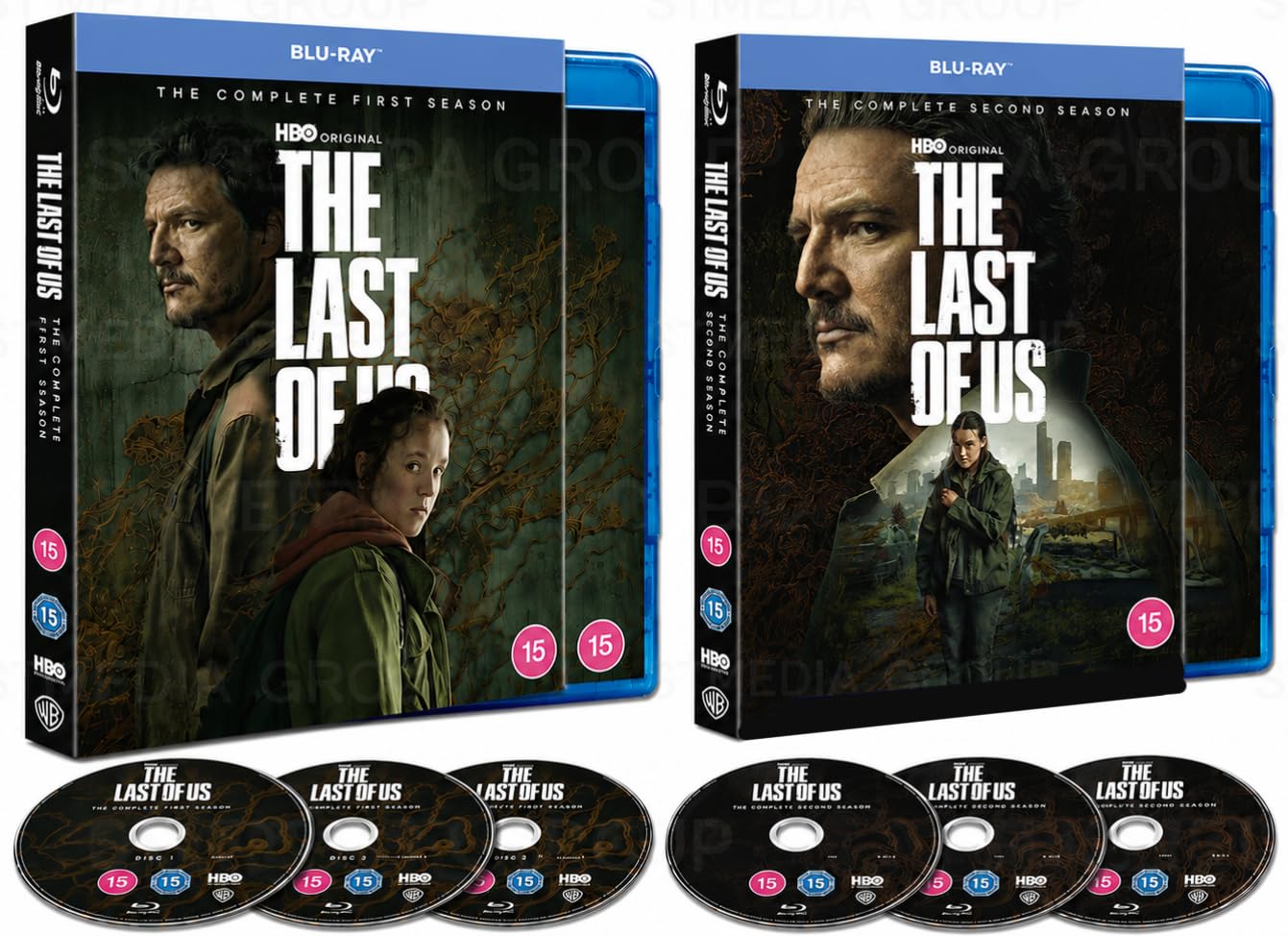 The Last of Us: The Complete 1 & 2 Seasons [7-Disc Set] [2023–2025] [Blu-ray] [Region Free]