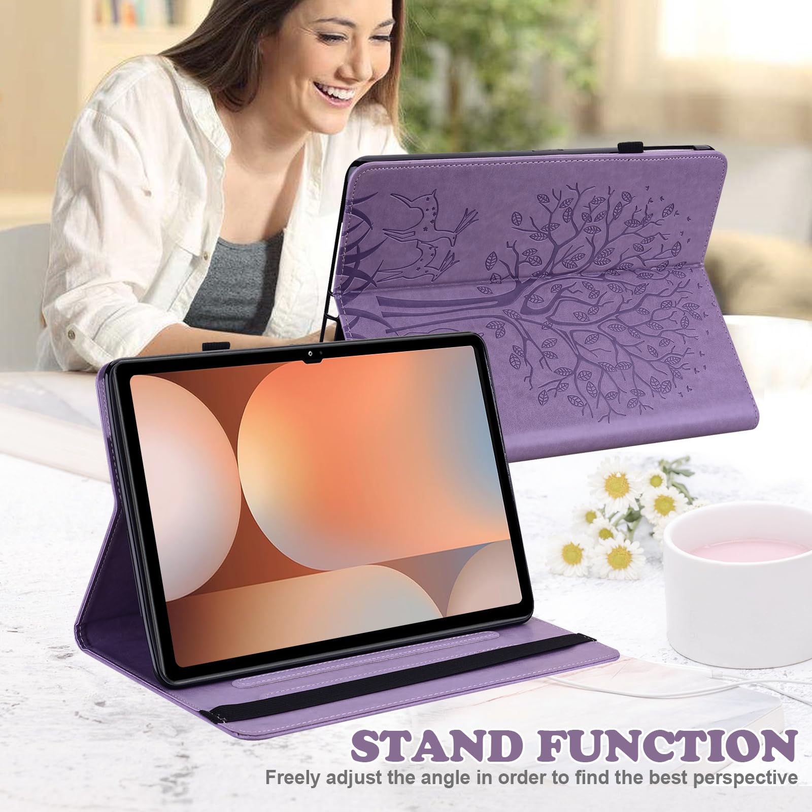 BOLELAW IPad Pro 11 Hülle Mit Stifthalter - Flip Case Mit Standfunktion & Kartenschlitz