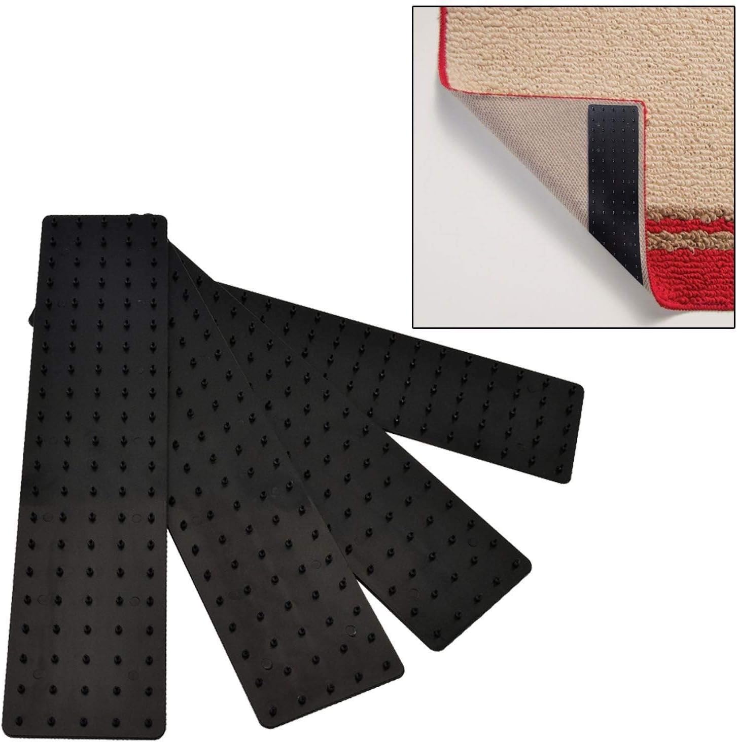 Top Home Solutions 8 Pack NonSlip Mat and Rug Grippers STOP Your