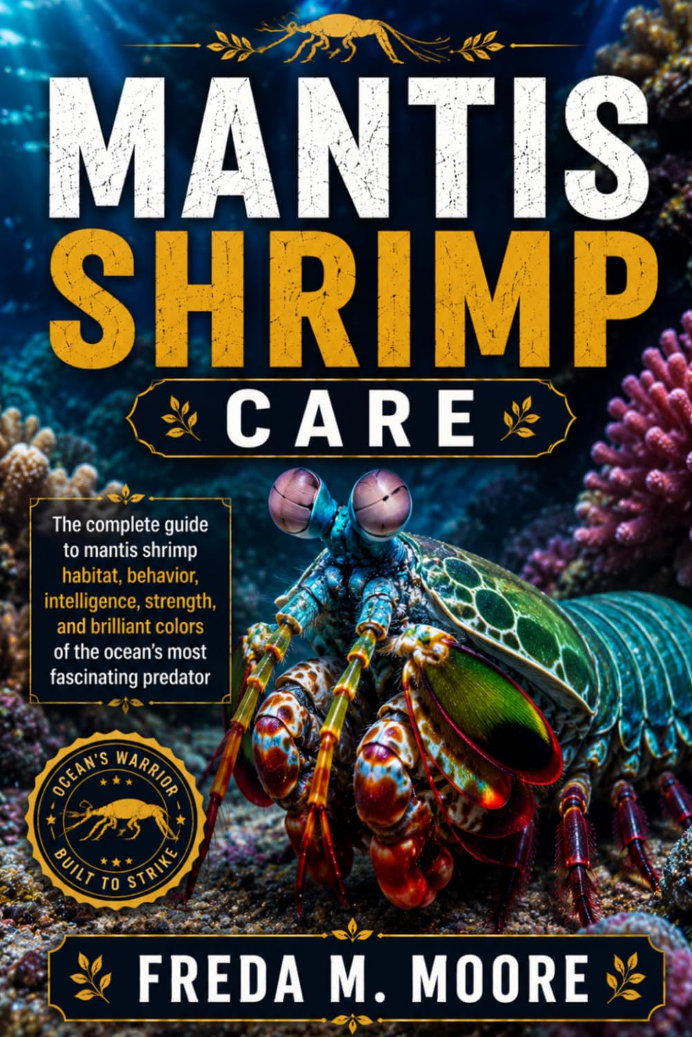 MANTIS SHRIMP CARE: The complete guide to mantis shrimp habitat, behavior, intelligence, strength, and brilliant colors of the ocean’s most fascinating predator