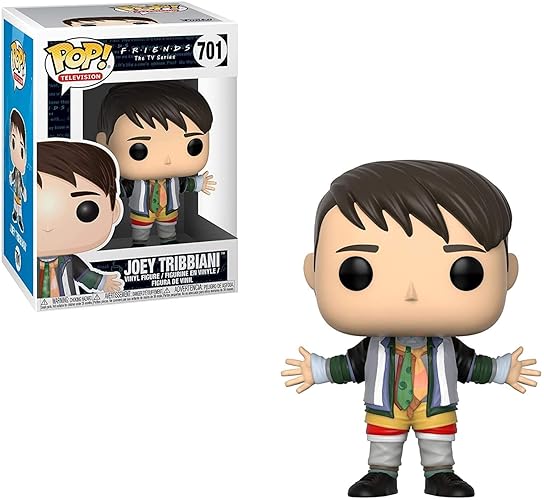 Funko POP! Vinyl: Friends: Joey Tribbiani en la ropa de Chandler - Figura de Vinilo Coleccionable - Idea de Regalo - Mercancía Oficial - para Niños y Adultos - Fans de TV - Figura de Colección para Coleccionistas y Exhibición