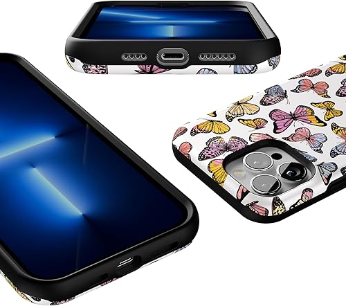 Miniatura 1095 de Casely Funda para iPhone 13 Pro Max Jardín dorado Floral de girasol amarillo Compatible con MagSafe Diseño protector audaz Jardín Dorado