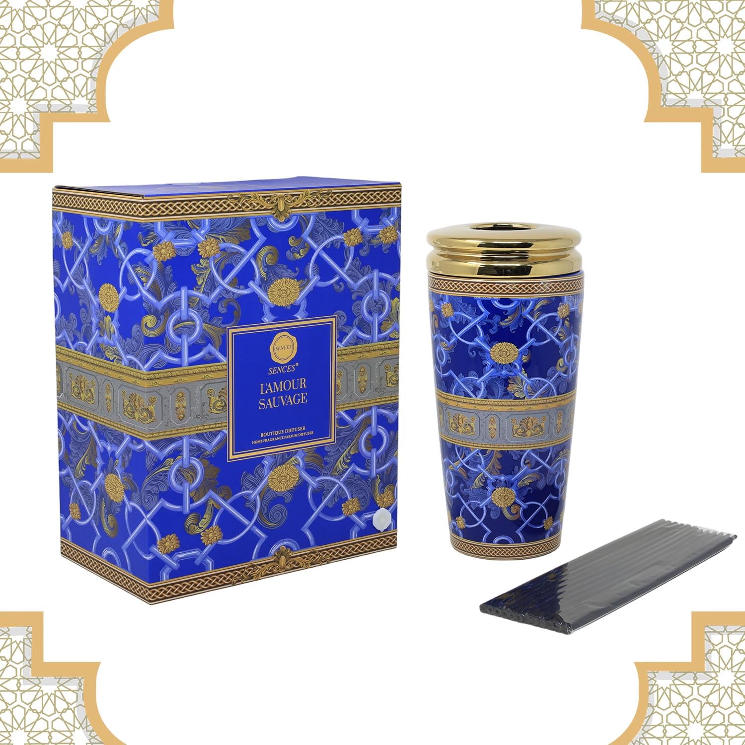 Reed Diffuser 1000ml Baltus Sences Ceramic L'Amour Sauvage Scents Air Freshener