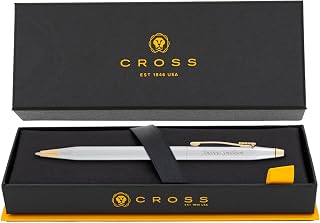 Engraved Medical Gift | Personalized Cross Classic Century Medalist Ballpoint Pen With Caduceus Emblem And Engraved Name. Gift for Doctors and Nurses.