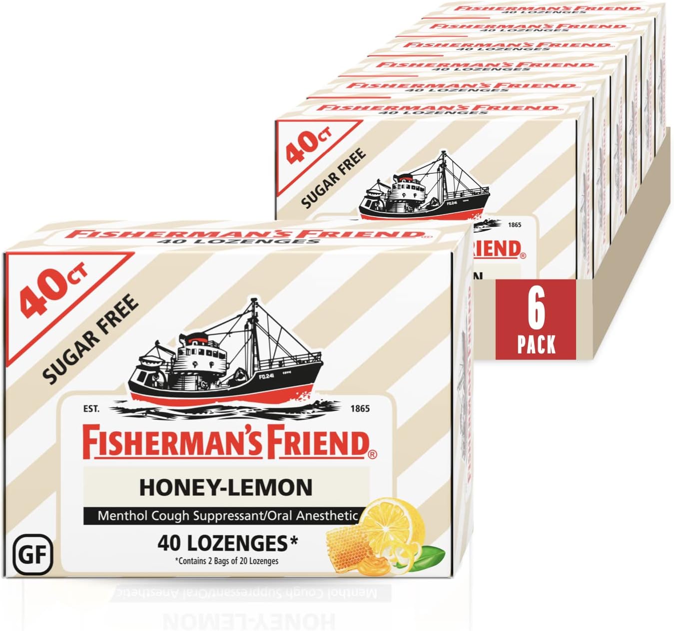 Fisherman's Friend Cough Drops, Cough Suppressant and Sore Throat