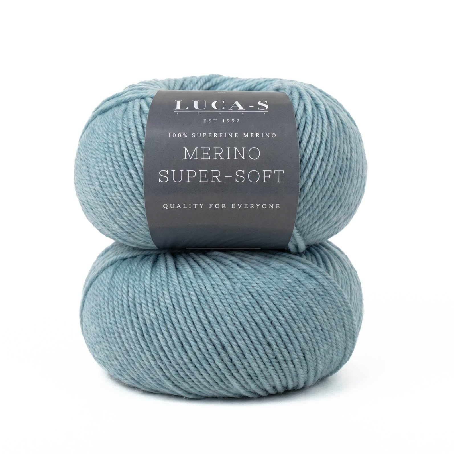 2PCs Superfine Merino DK Yarn for Knitting and Crocheting, Super Soft Superwash 100% Merino Wool 50g Ball
