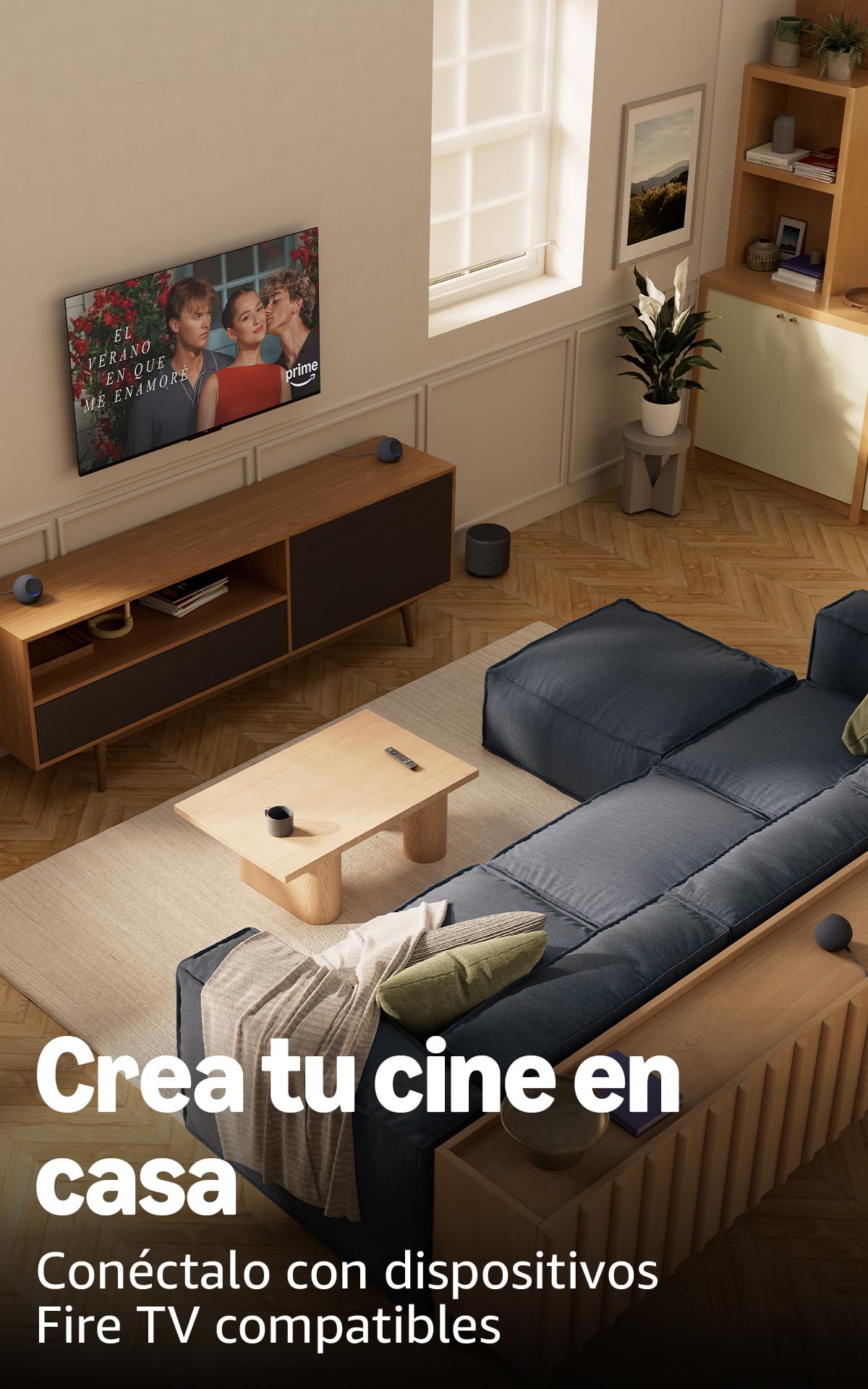 Amazon Echo Dot Max (última generación): altavoz Alexa con sonido envolvente y controlador de Hogar digital integrado, Grafito — view 4