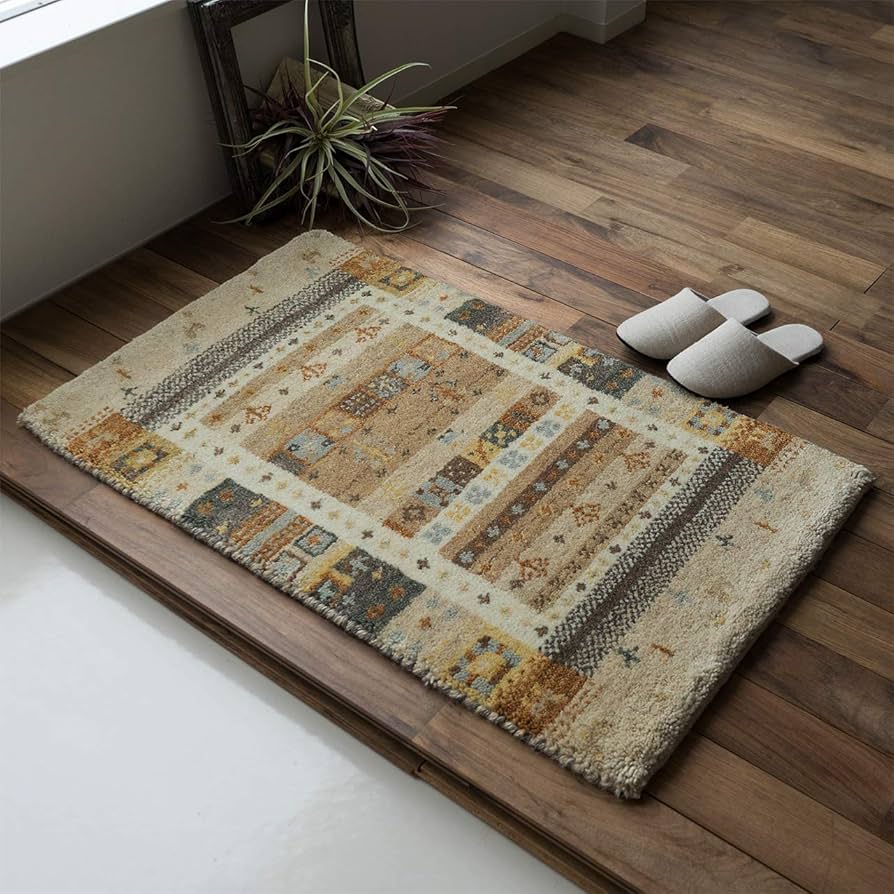 mie洗新ベージュ プリントワンピース ベージュ【AOKI公式通販】