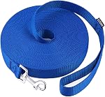 AMAGOOD Dog/Puppy Obedience Rappeler Agilité de la formation Lead-15 ft 20 ft 30 ft 50 ft longue laisse-pour chien entraînement, Attachez, jouer, Sécurité,Camping (15 pieds, noir)