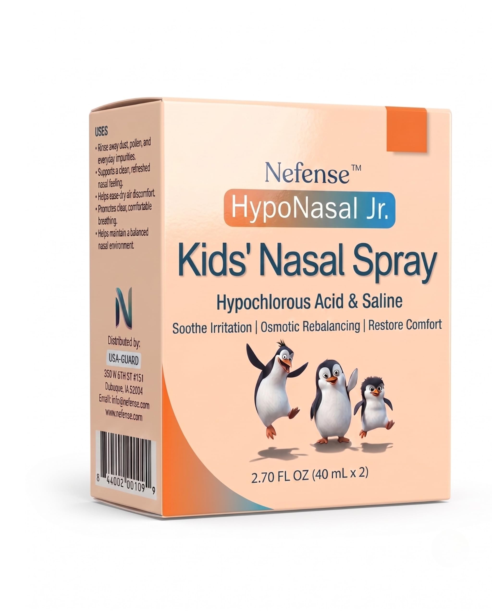 Kids Nasal Spray - HypoNasal Junior, Doctor Approved Hypochlorous Acid Antimicrobial Spray Cleanses Irritants Causing Childhood Congestion Inflammation Allergies and Irritation, Opens Airways — Amazon image 7