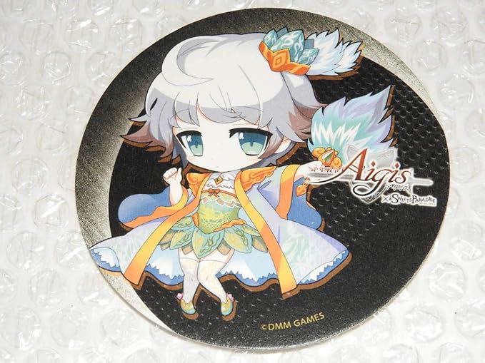 Amazon 伏龍の軍師アイシャ 千年戦争アイギス スイーツパラダイス 第2弾 コラボメニュー 注文特典オリジナルコースター ちび アニメ 萌えグッズ 通販