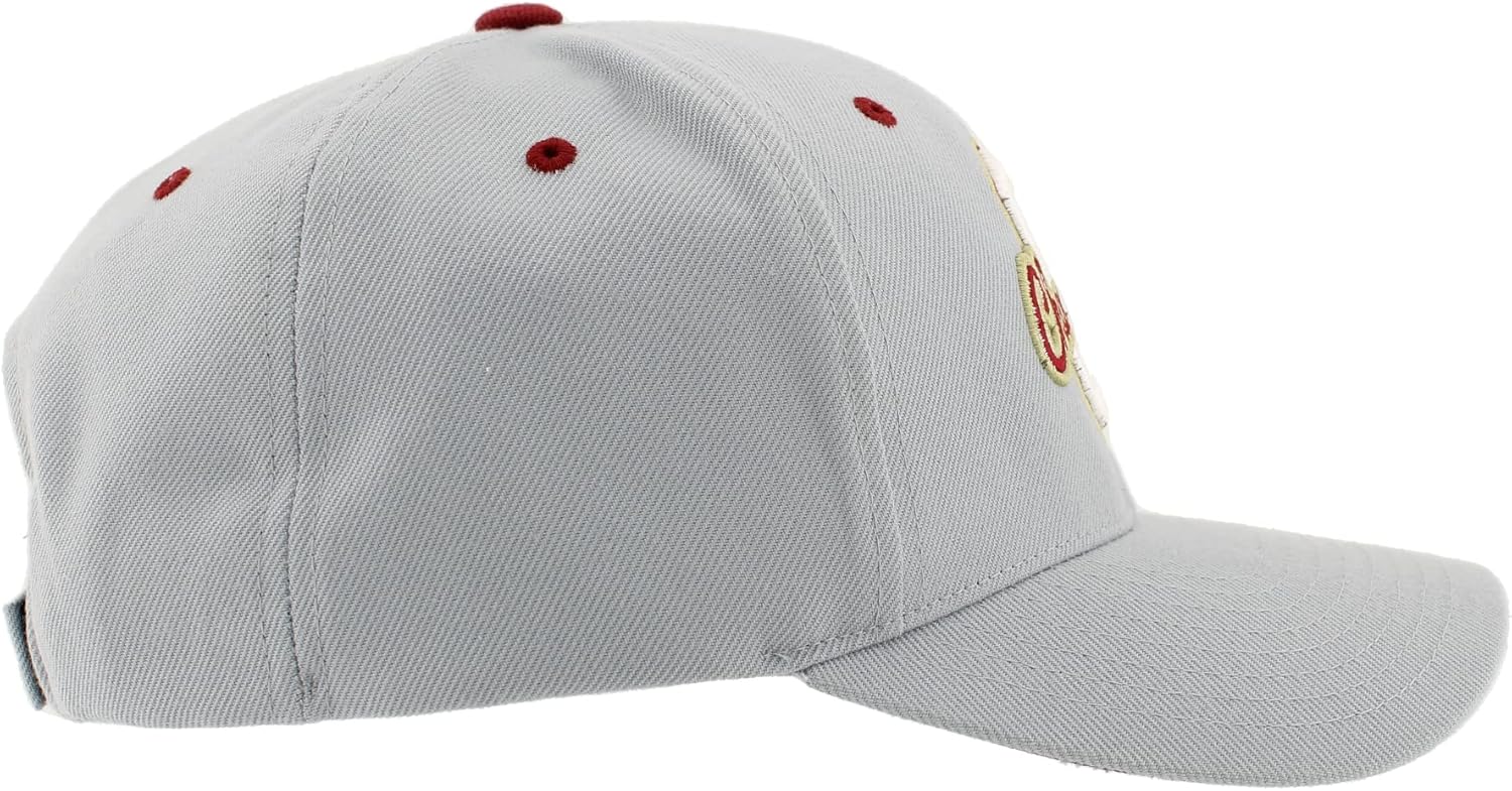 ZHATS NCAA Unisex-Adult NCAA Officially Licensed Snapback Hat Competitor Gray - Image 7