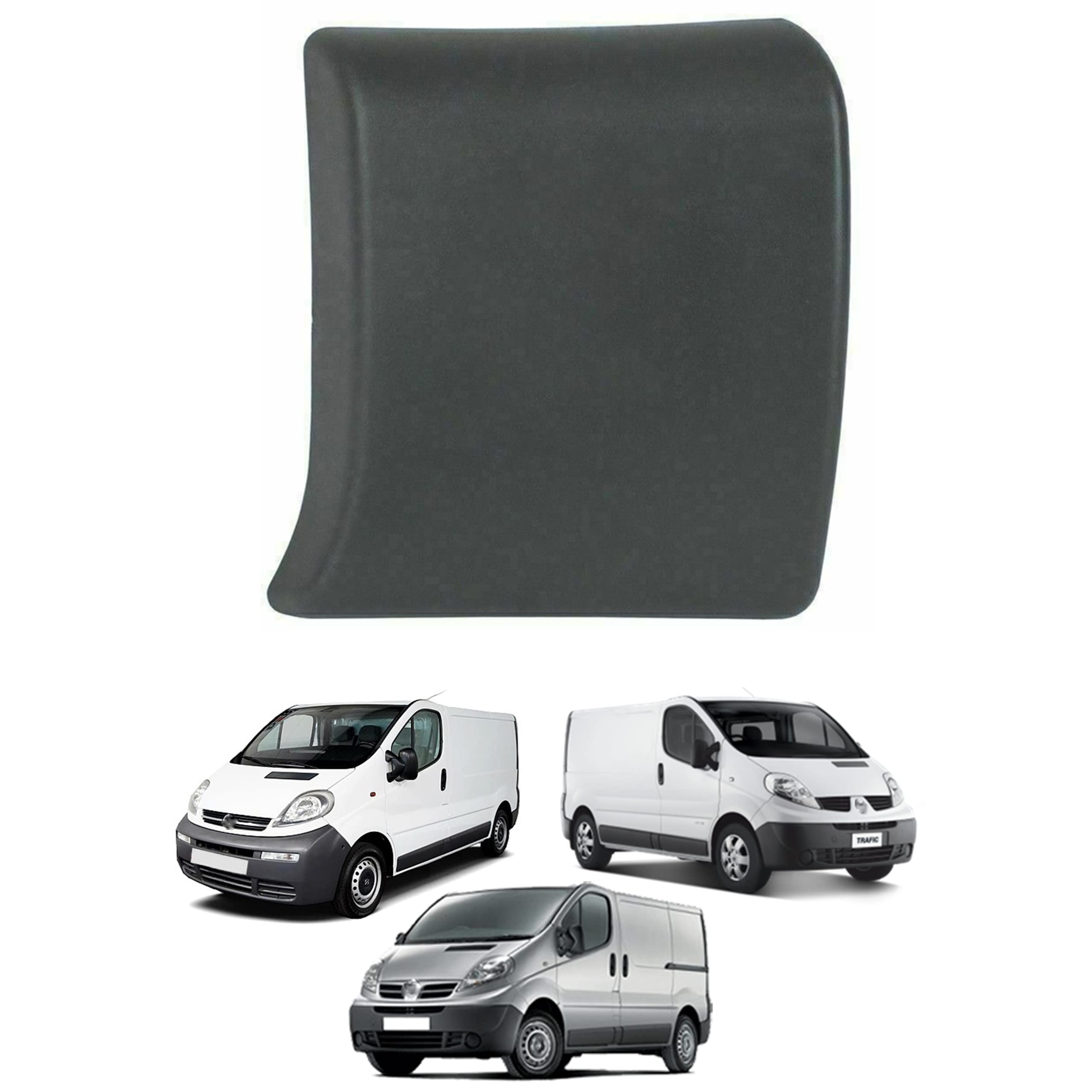 Pièce Rechange Opel Vivaro Kit Moulures Porte Latérale Gauche MKAREPART - Pour Vivaro Trafic Primaster MK2 2001-2014 - 4 Pièces Moulures Porte Vivaro