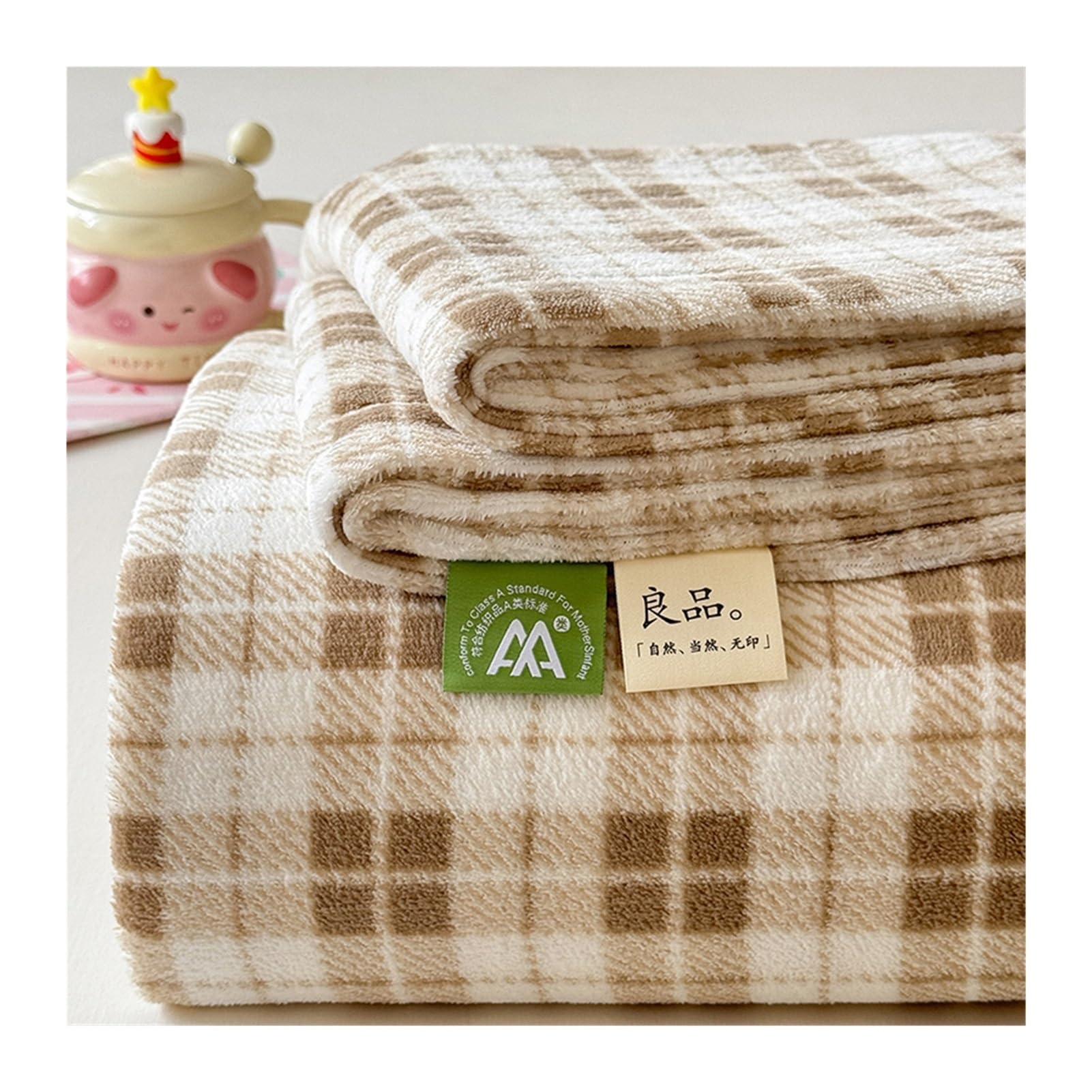 Sábana Plana de Forro Polar sábana Plana de Franela Terciopelo Individual matrimonial Queen King Suave Afelpada y cálida, Ideal for el Invierno.(Brown,240x250cm)