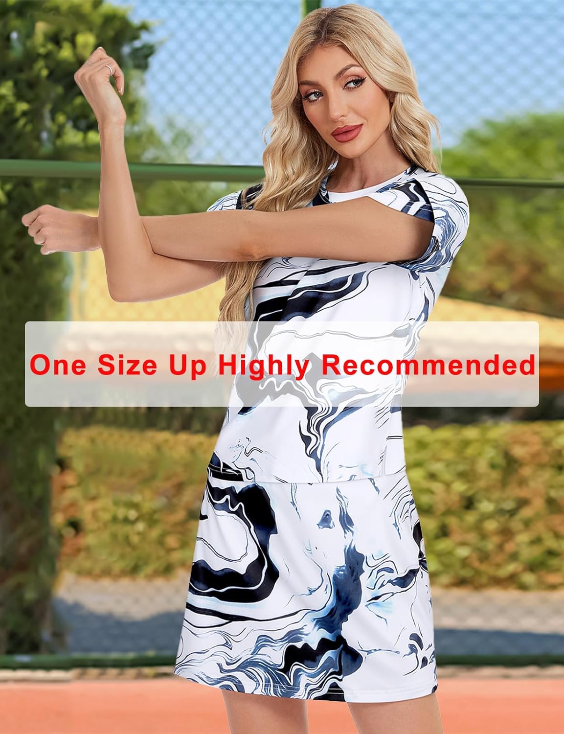 Two Piece Skirt Set for Women Overlap Sleeves Tennis Outfits with Short Skorts Lounge Matching Sweatsuits S-2XL - Image 3