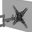 14 32 40 42" LED TV Wall Mount Bracket |Corner Mount Swivel and tilt Strong Heavy Duty for LCD & Plasma Also (Full Motion 14-42 Inches) gallery image
