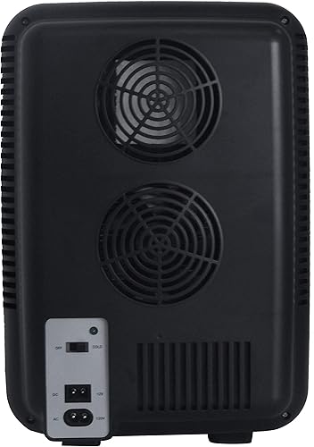 Miniatura 7 de FRIGIDAIRE EFMIS170-BLACK, mini refrigerador portátil compacto con espejo iluminado personal, capacidad de 10 L, enfría 15 latas, 100% libre de