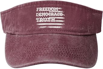 Freedom Democracy Truth Hats Fdt Foxtrot-Delta-Tango Summer Sun Hat Golf Cap