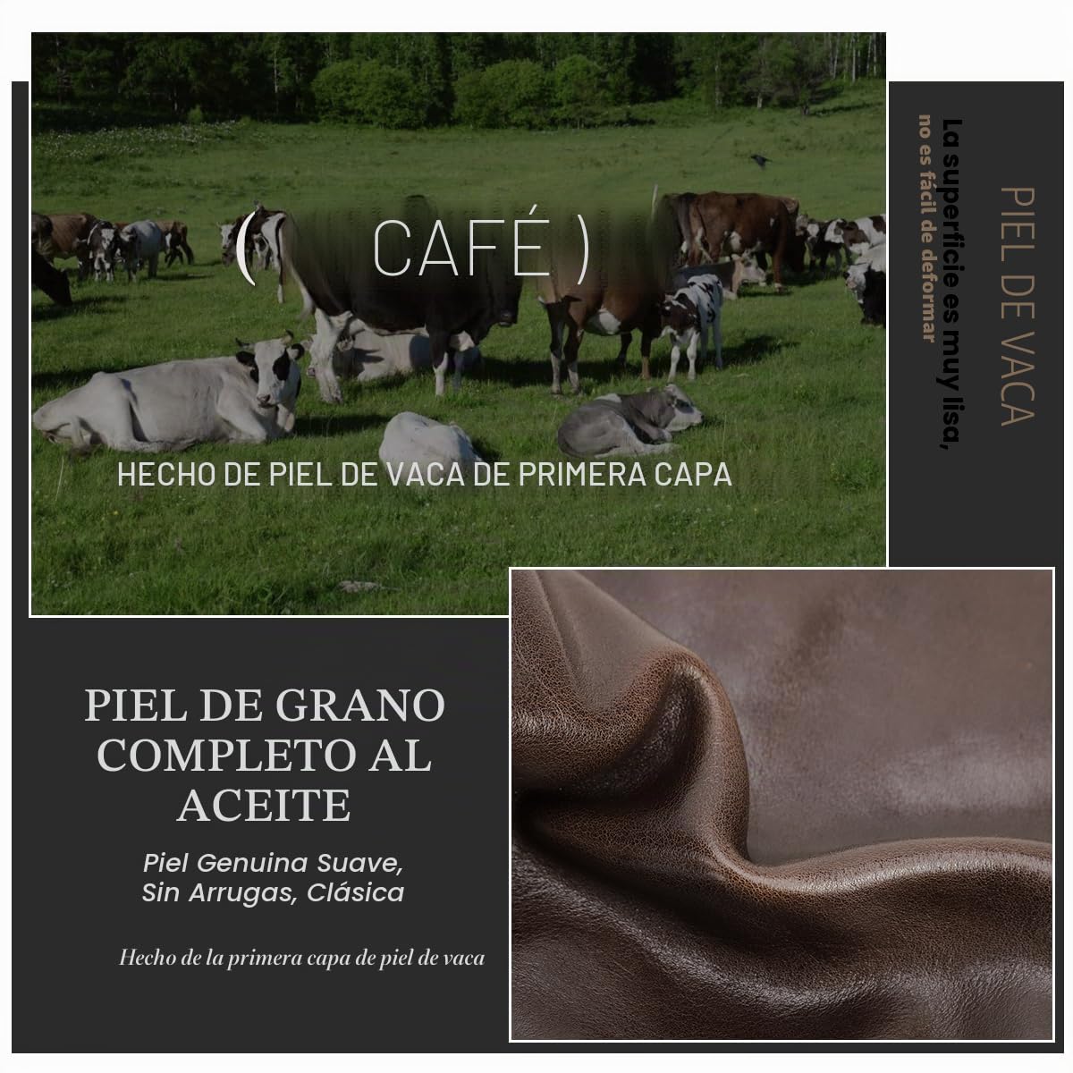 Contacts Maletín de piel auténtica para hombre de 14 pulgadas, bolso cruzado casual vintage para negocios, para hombres y mujeres, viajes, escuela, abogados