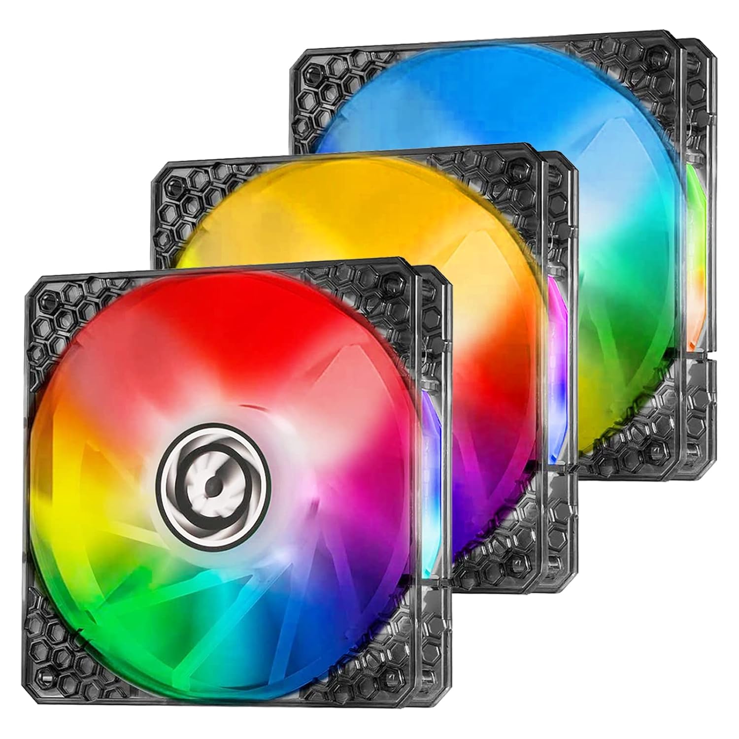 Amazon.com: Bitfenix Spectre Pro 120mm RGB (4 pin 12V) PC Gaming Case ...