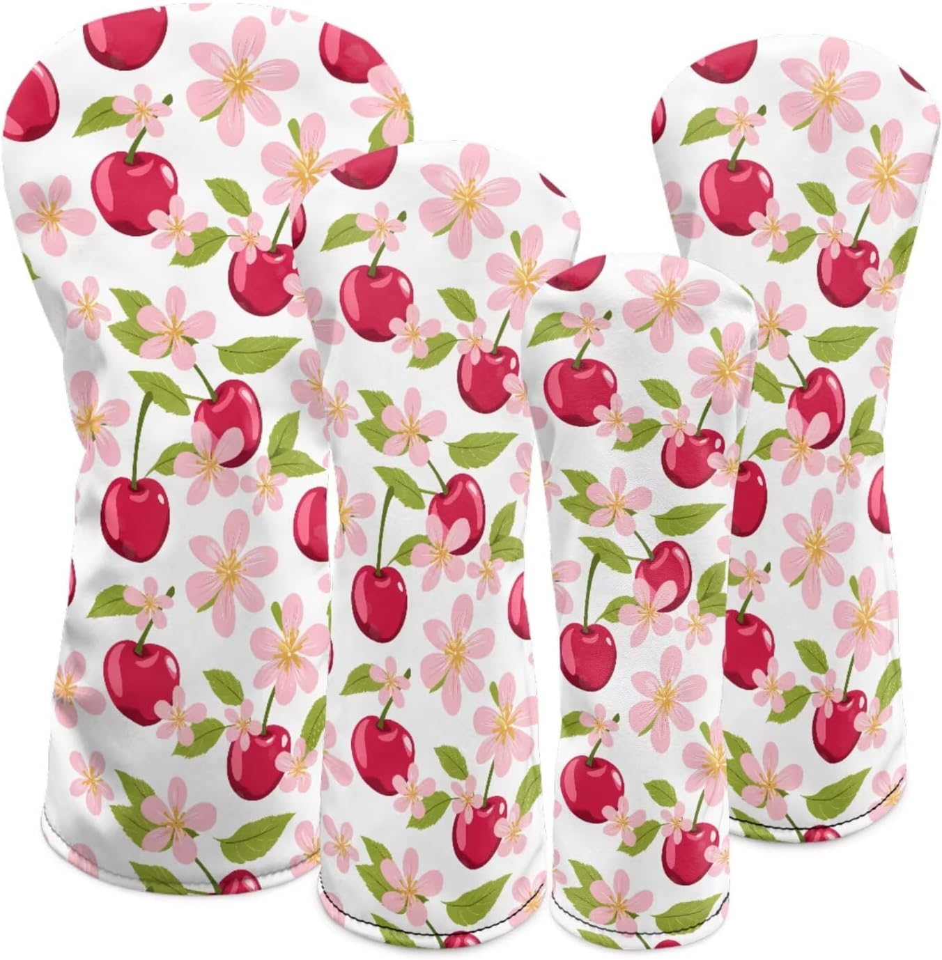 Pensura Golf Club Headcover for Driver Fairway Wood Hybrids Head Cover Set, PU Leather Design