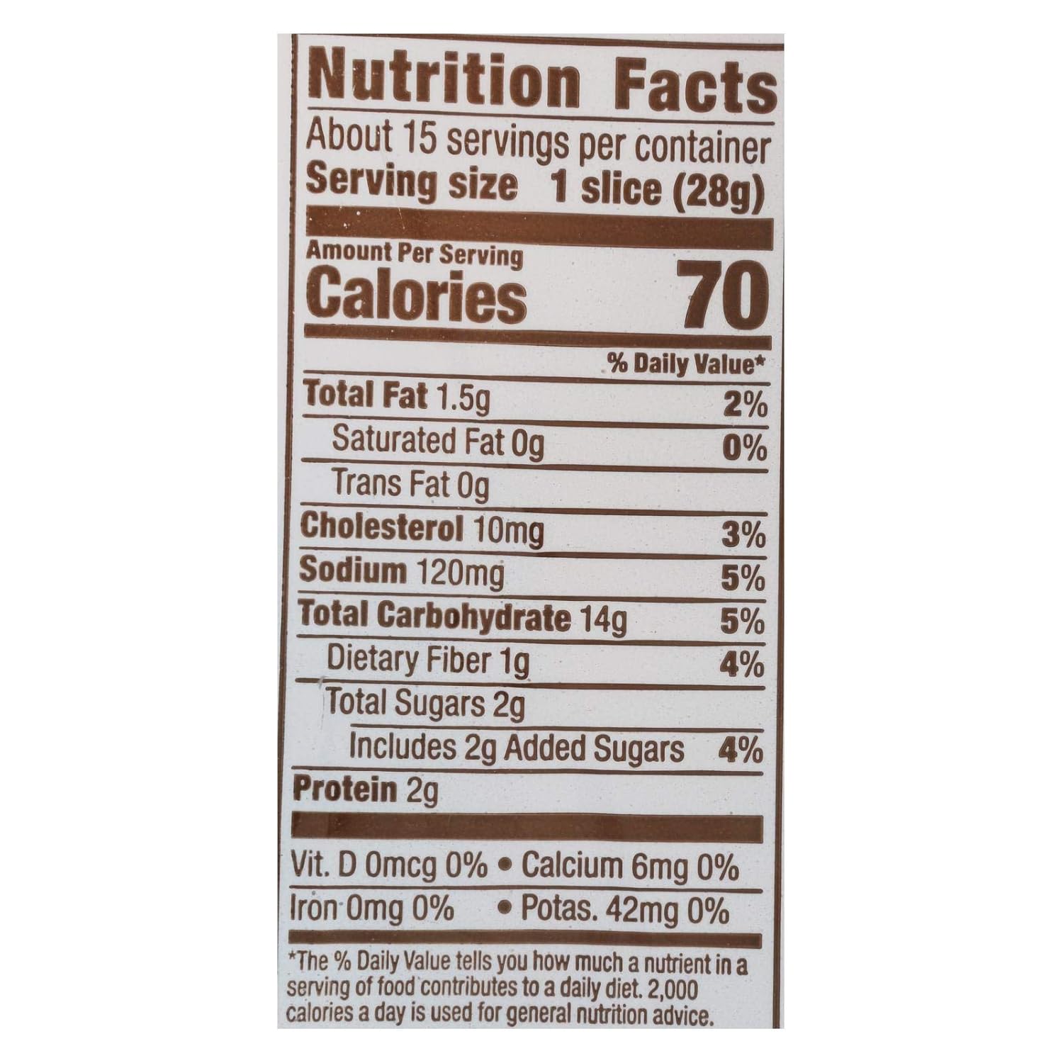 CANYON BAKEHOUSE, BREAD, WHITE LOAF, COUNTRY, Pack of 6, Size 15 OZ - No Artificial Ingredients Dairy Free Gluten Free Kosher Low Sodium Wheat Free