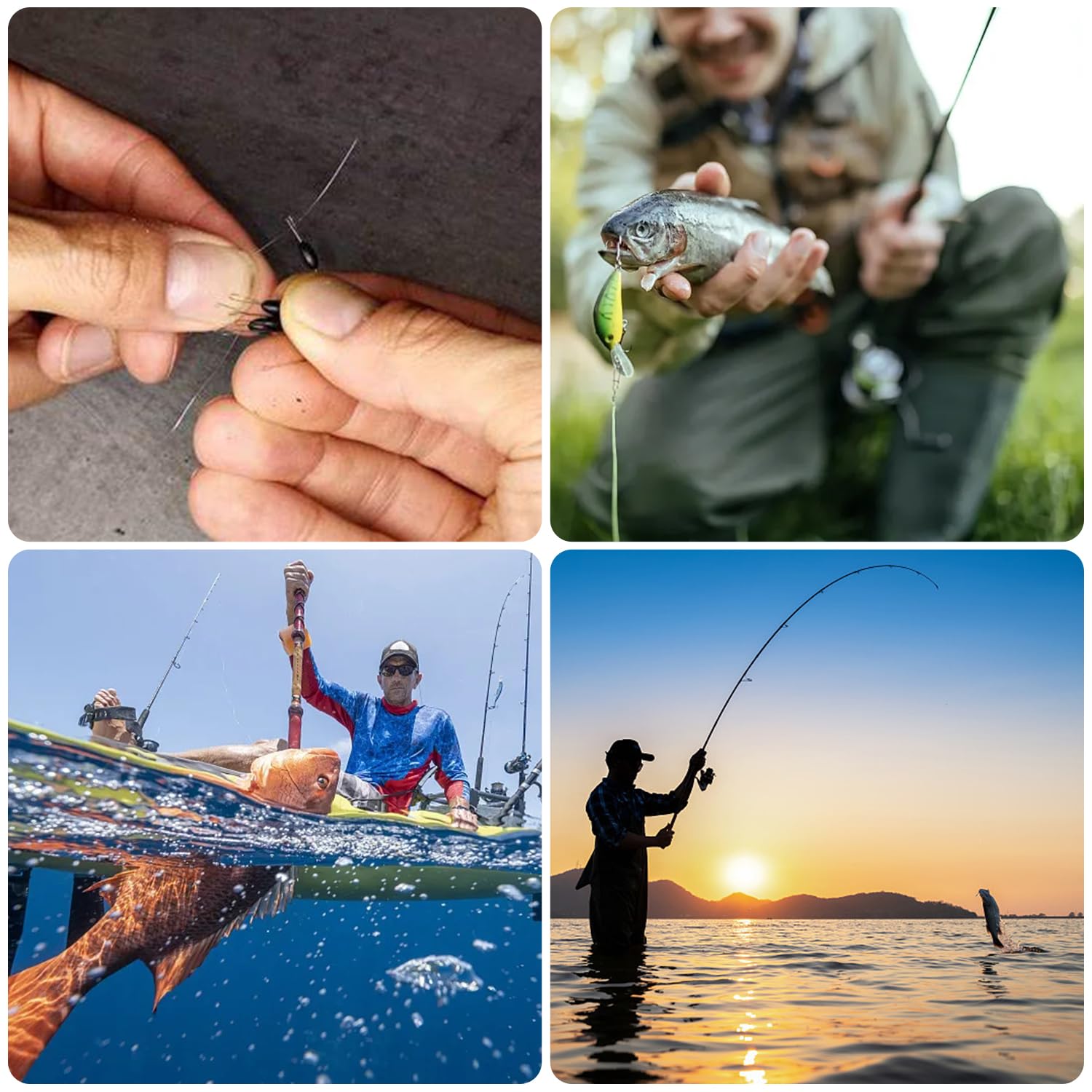 540 Piezas/60 Juegostapones De Goma 7 En 2,para Pesca, Pesca, Topes De Goma, Flotadores, Pesca De Trucha, Perlas De Goma, Tope para Pesca De Truchas, Tope De Goma, Protector De Nudos, Tope
