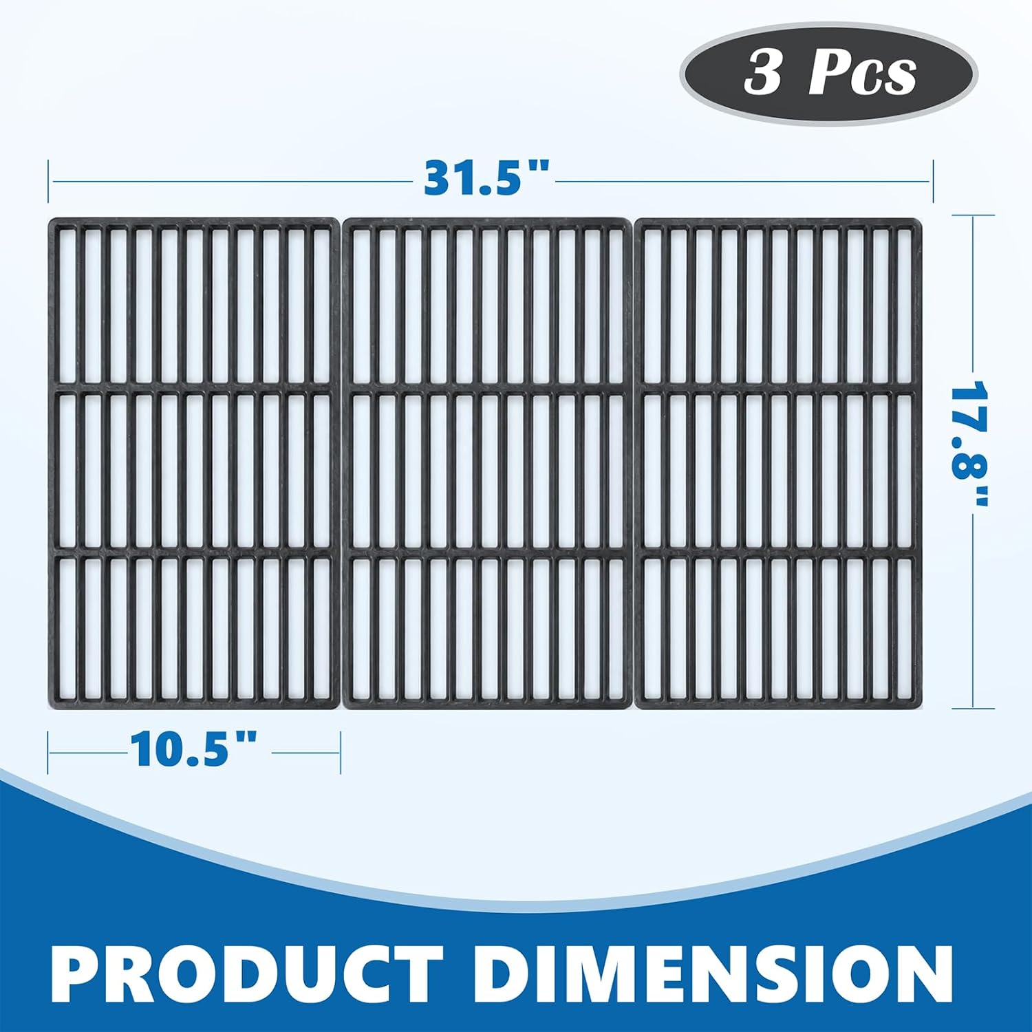 SafBbcue Cooking Grates for chargriller 2190