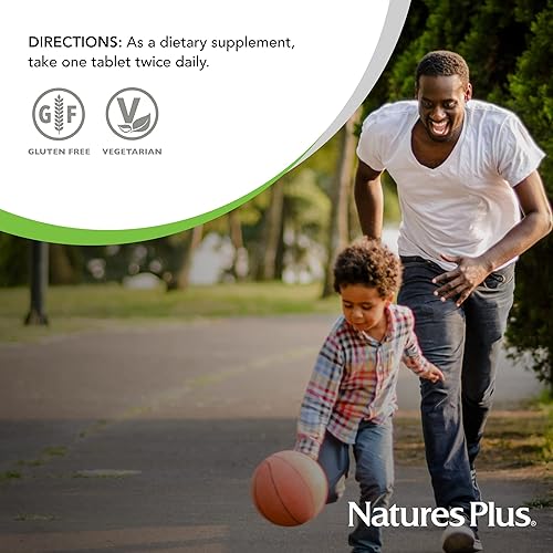 Miniatura 6 de NaturesPlus Magnesio - 200 mg, 180 Tabletas - Vegetariano, Sin Gluten - 180 Porciones