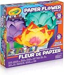 Crayola Paper Flower Science Kit, Colour Changing Flowers, Gift for Kids Ages 7, 8, 9, 10