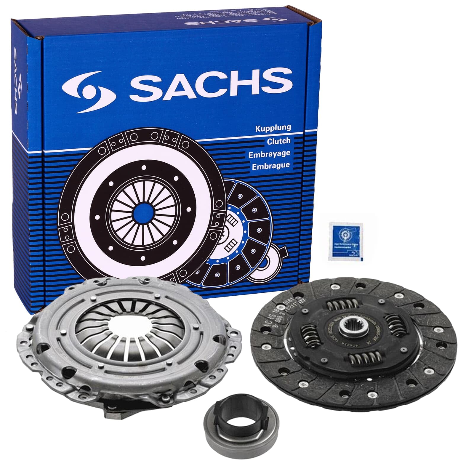 SACHS 3000 436 001 Kit De Embrague compatible con Opel Corsa B (S93) 1993-2009 y Otros Vehículos