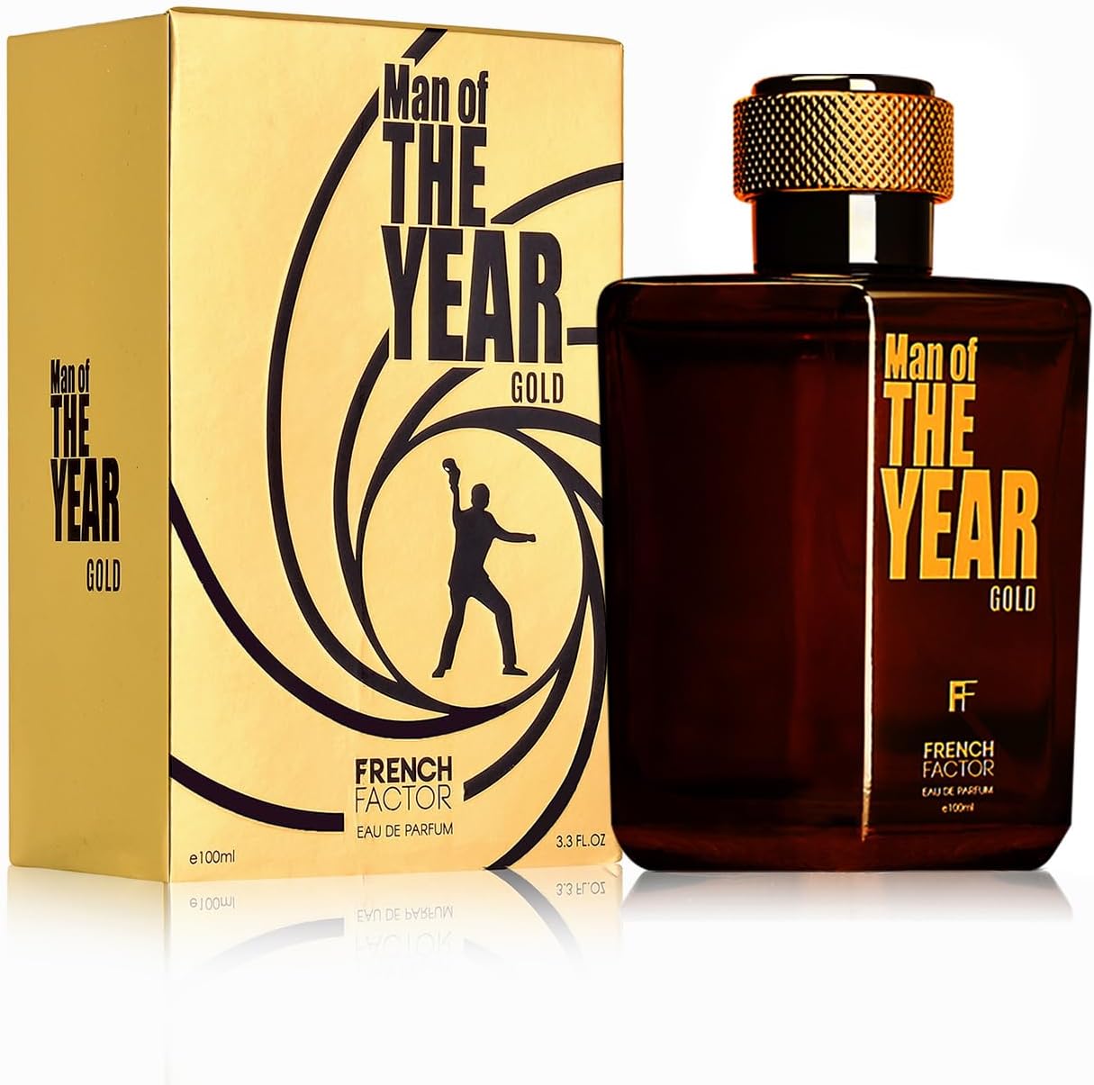 - Man Of The Year Gold Perfume For Man Long Lasting Eau De Parfum With Woody Notes Gift For Boys (Pack Of 1, 100ml)