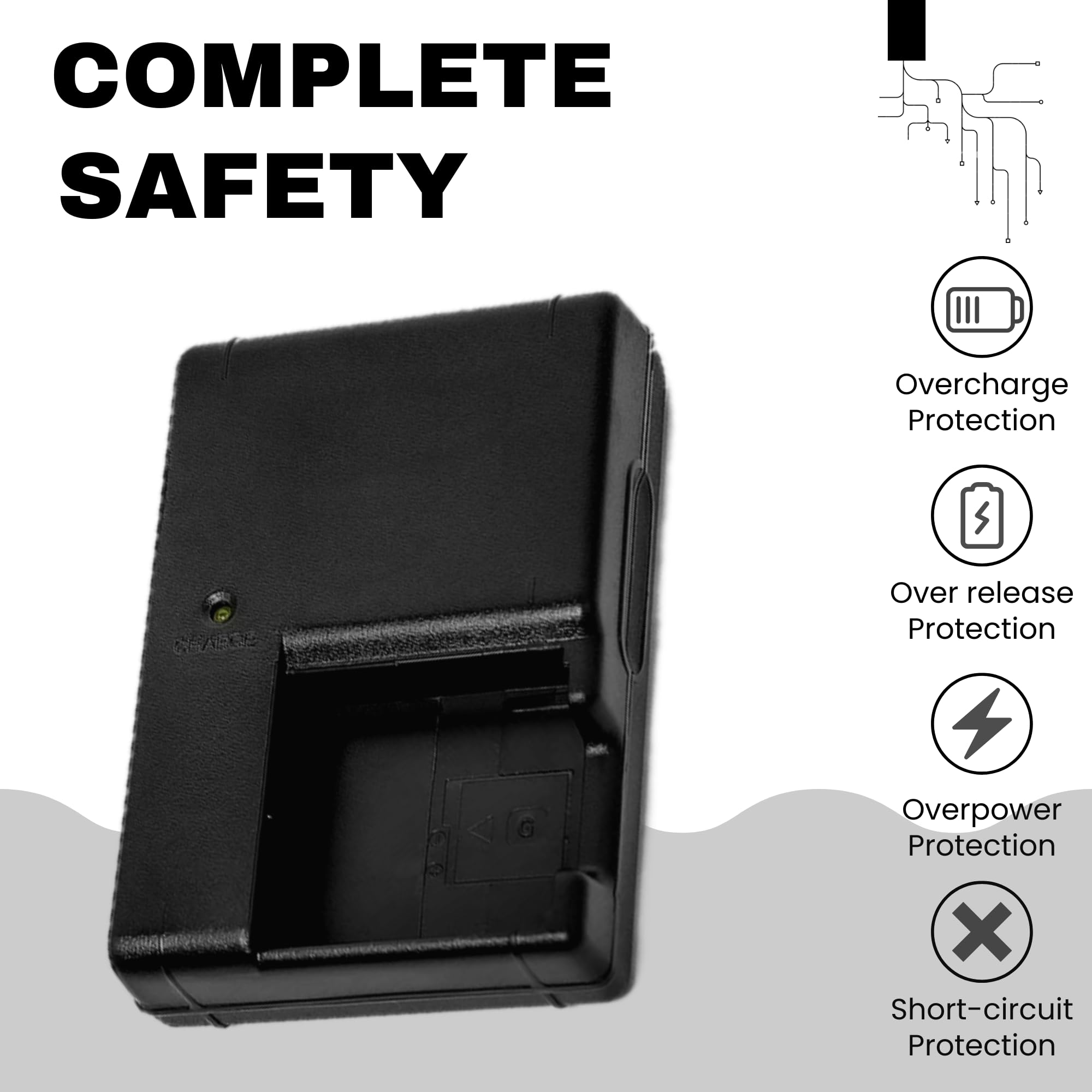 NP-BG1 NP-FG1 Battery Charger for Sony: Compatible for BC-CSG BC