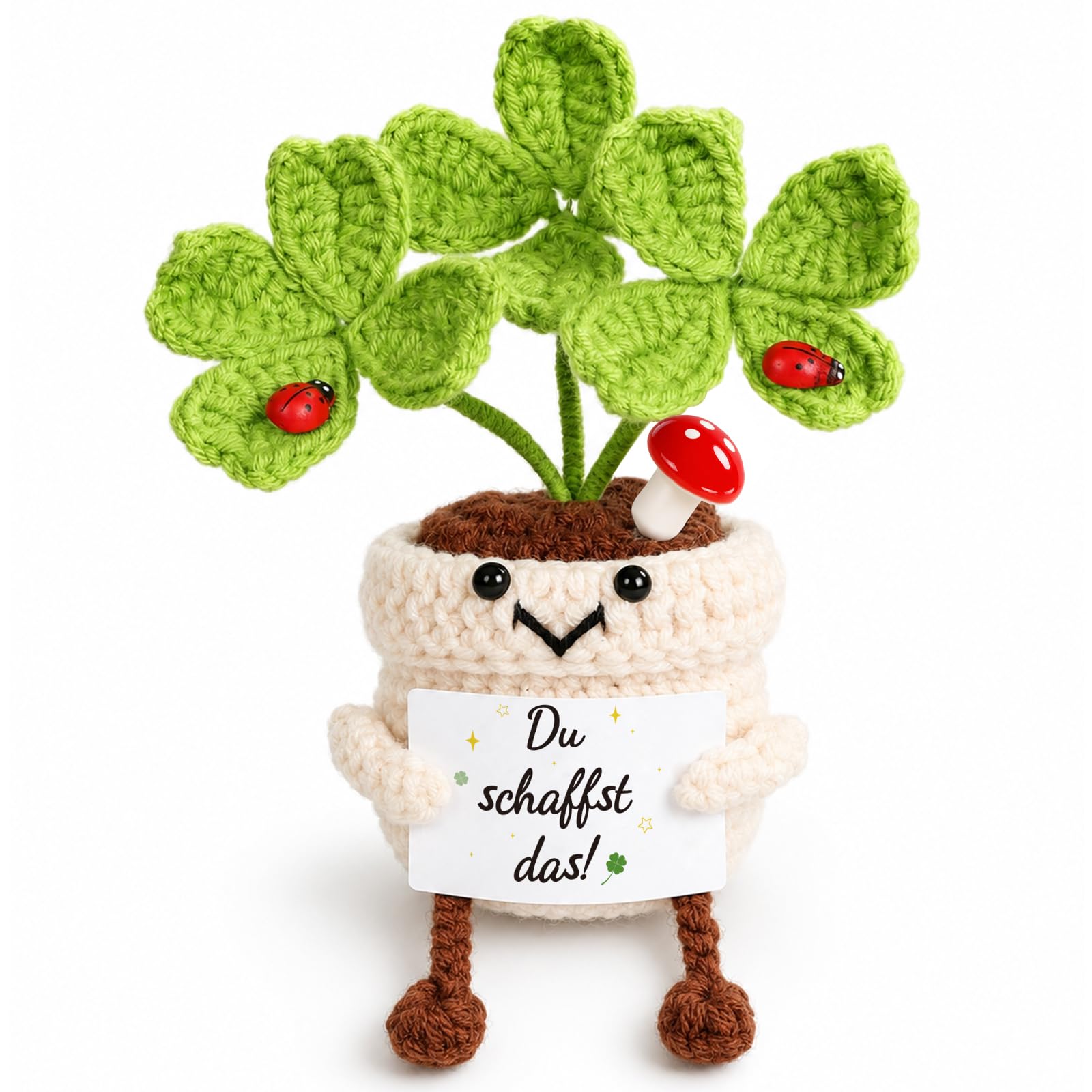 YIYAOSAN Pocket Hug Geschenke, Kreative Strickwolle 25Jan-B