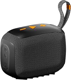 Caixa de Som, inava, Go-4, Bluetooth, Portátil,12h de reprodução, À Prova D'água IP67, TWS/FM/USB/TF(preto)
