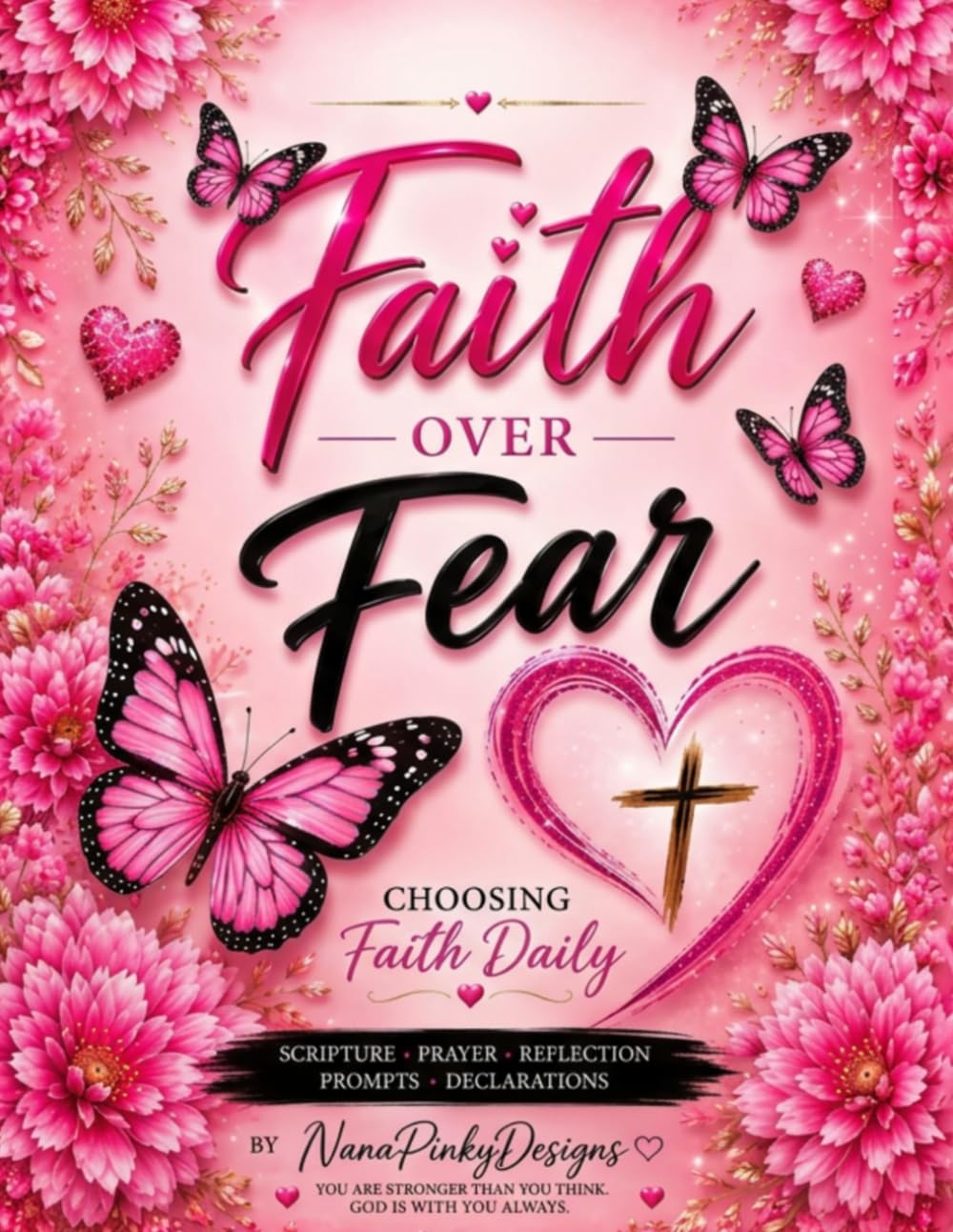 Faith Over Fear Journal: Choosing Faith Daily