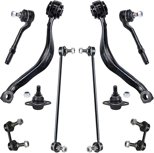 Miniatura 325 de Detroit Axle - Kit de suspensión frontal de 10 piezas para Ford Ranger Mazda B2300 B2500 B3000 B4000, 2 brazos de control superiores, 2 rótulas