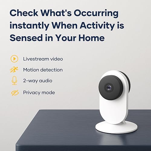 Miniatura 2 de Cámara inteligente DIY, vigilancia HD de 1080p con comunicación de 2 vías, detección de movimiento y visión nocturna, sin factura mensual,