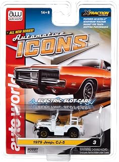 Auto World Xtraction 1979 Jeep CJ-5 HO Scale Slot Car