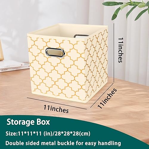 Vista 67 de Cubos de almacenamiento plegables negros, caja de almacenamiento de tela, cestas organizadoras con asas dobles para organizador del hogar