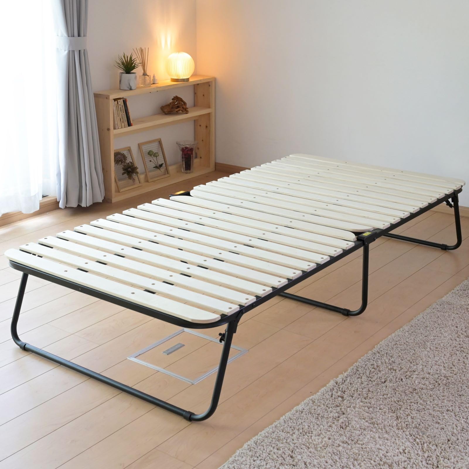 Amazon.co.jp: 山善(YAMAZEN) 折りたたみ ベッドフレーム すのこ