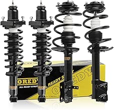 OREDY Front Rear Full Set of 4 Complete Struts Assembly Shock Coil Spring Assembly Kit Shocks and Struts 11581 - coolthings.us